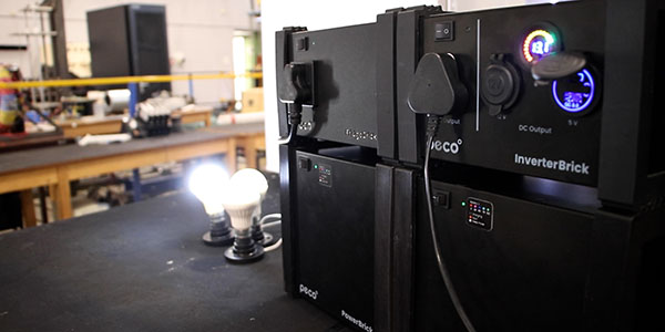 Affordable power brick innovation energises underserved communities